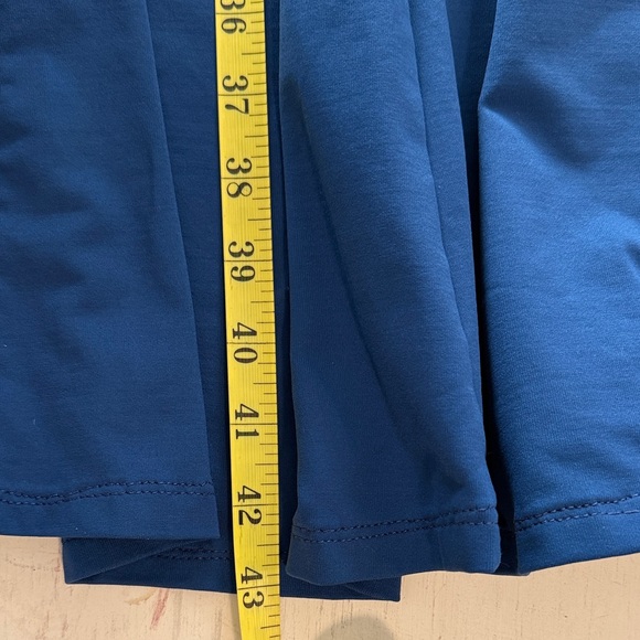 Patagonia Blue Twist Front Sleeveless Dress Women's Midi - Small - Picture 11 of 11